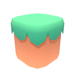 Block Grass Overhang Corner